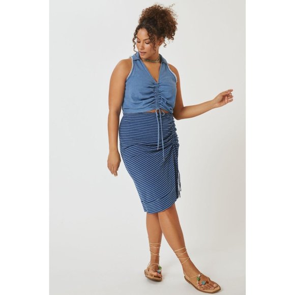 Anthropologie Pilcro Denim Tank - Picture 4 of 6